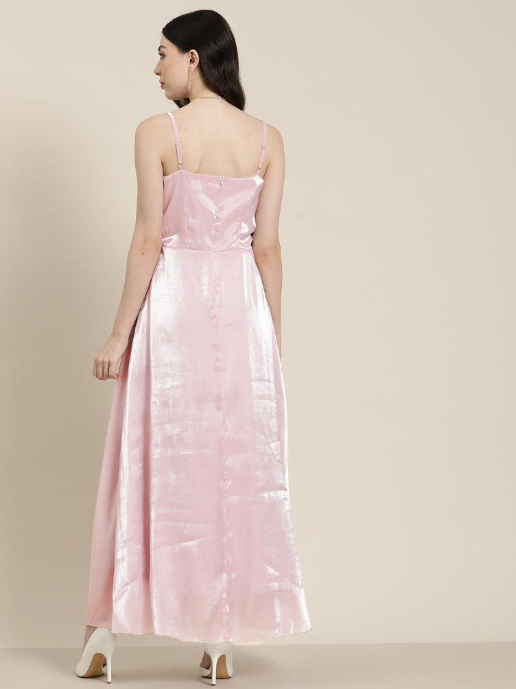 Lavender blush Silk Organza party dress