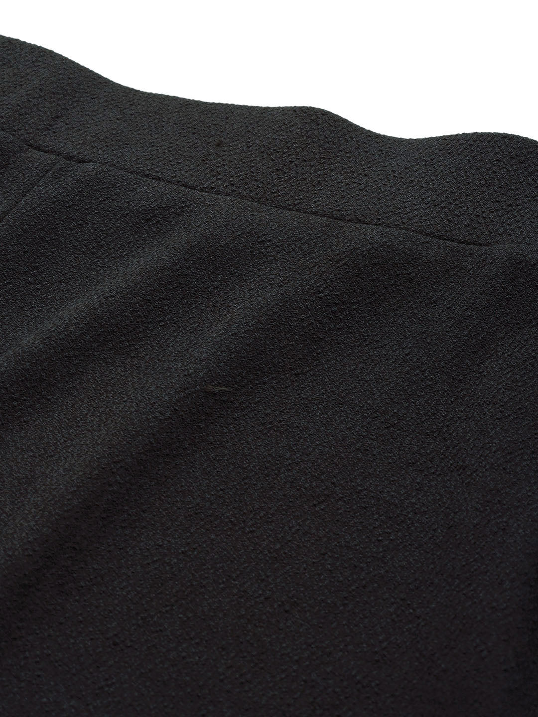 Black Straight fitted strech long skirt