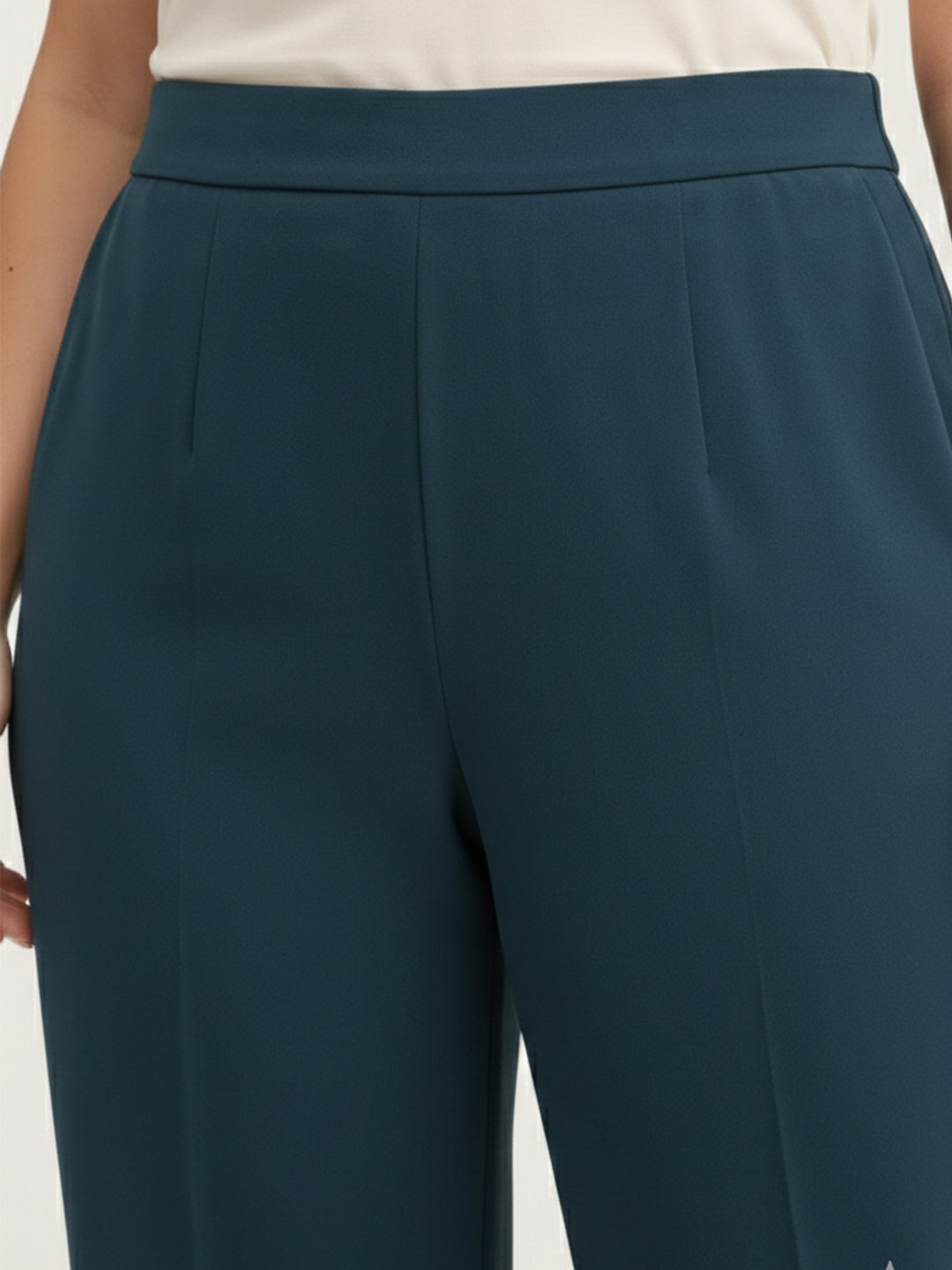 Straight fit lycra pant