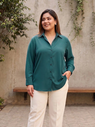 Teal Formal Classic Shirt