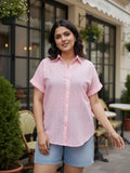 pink 3 cotton shirt for women in sizes XXS to 5XL