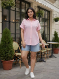 pink 3 cotton shirt — styled look
