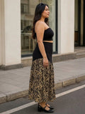 black valentino skirt — back view