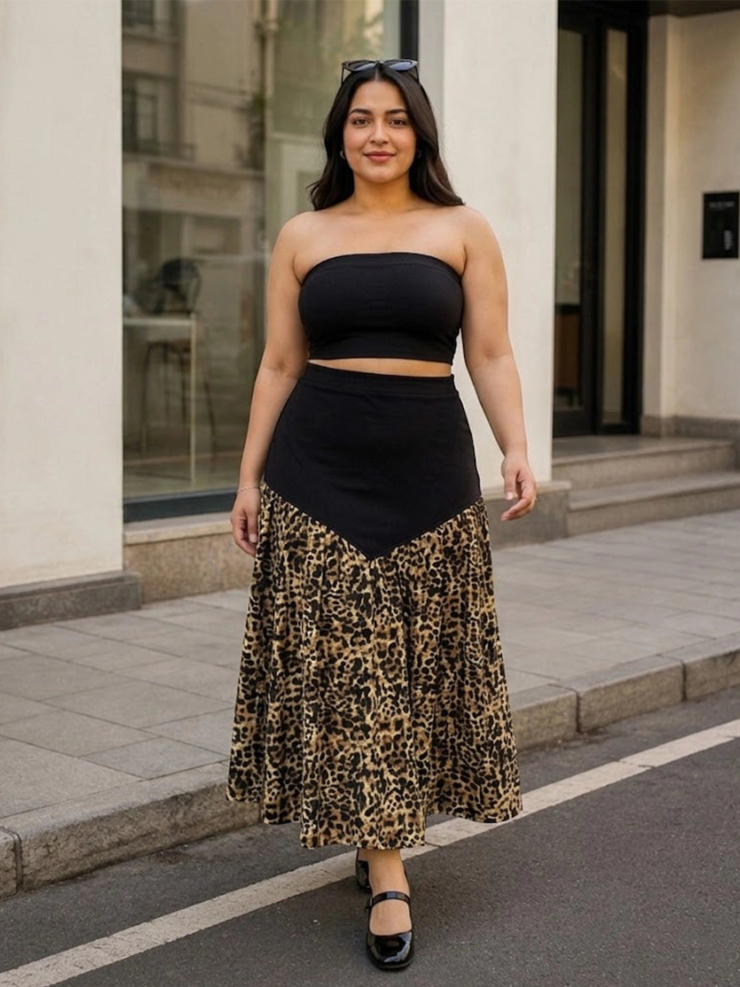 black valentino skirt — styled look