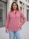 red check cotton shirt for women in sizes XXS to 5XL