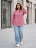red check cotton shirt — styled look