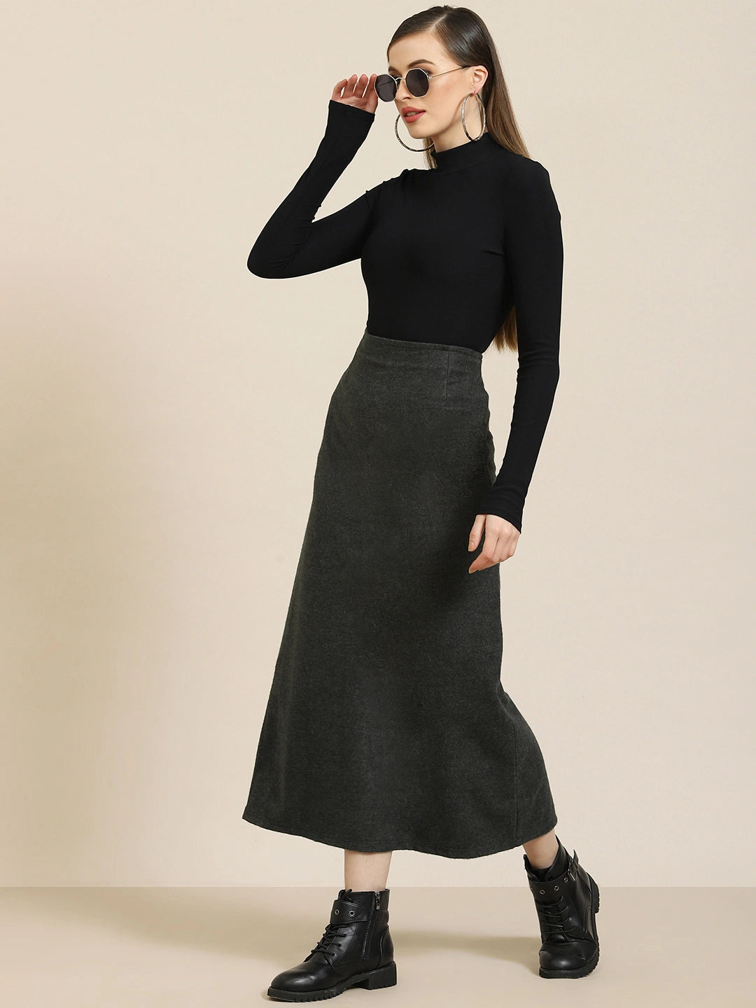 Qurvii Long Skirt