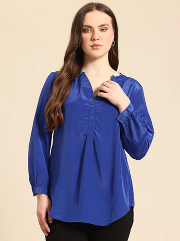 Half placket shirt
