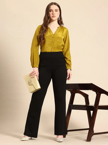 Half placket shirt