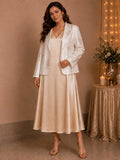 white french crepe co-ord set for women in sizes XXS to 5XL