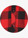 Qurvii Red Checked Shirt - Qurvii India