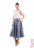 Qurvii Button front skirt - Qurvii India