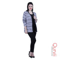 Qurvii Gray jersey shrug - Qurvii India