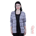 Qurvii Gray jersey shrug - Qurvii India