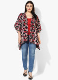 Qurvii Floral kaftan shrug - Qurvii India