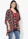 Qurvii Floral kaftan shrug - Qurvii India