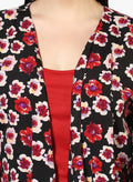 Qurvii Floral kaftan shrug - Qurvii India