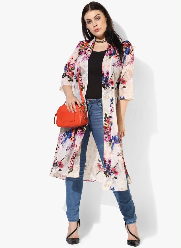 Qurvii Floral duster - Qurvii India