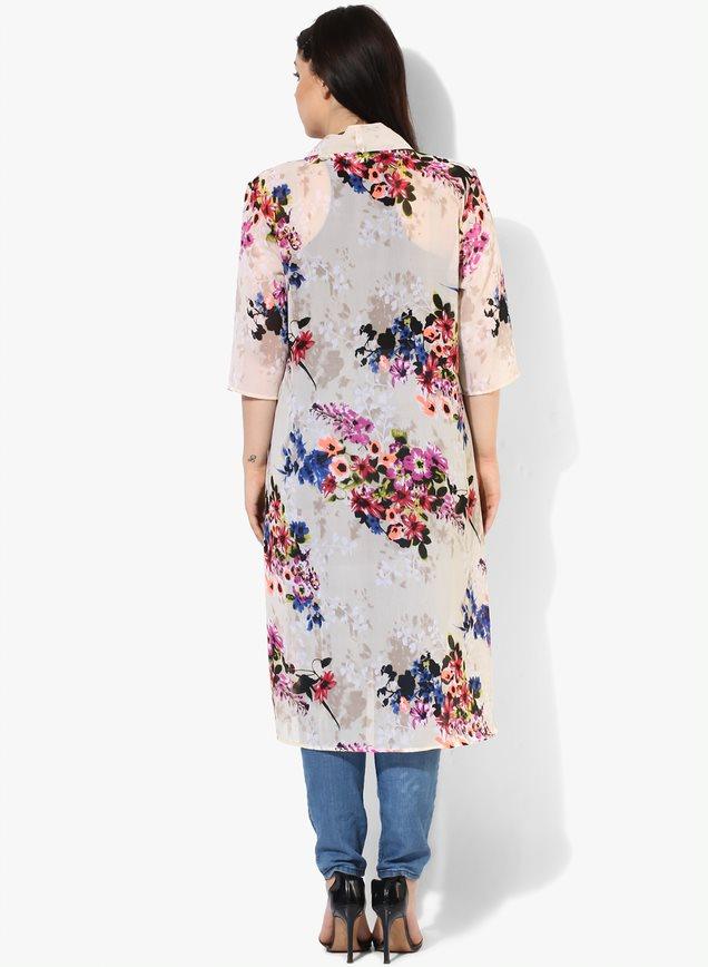 Qurvii Floral duster - Qurvii India