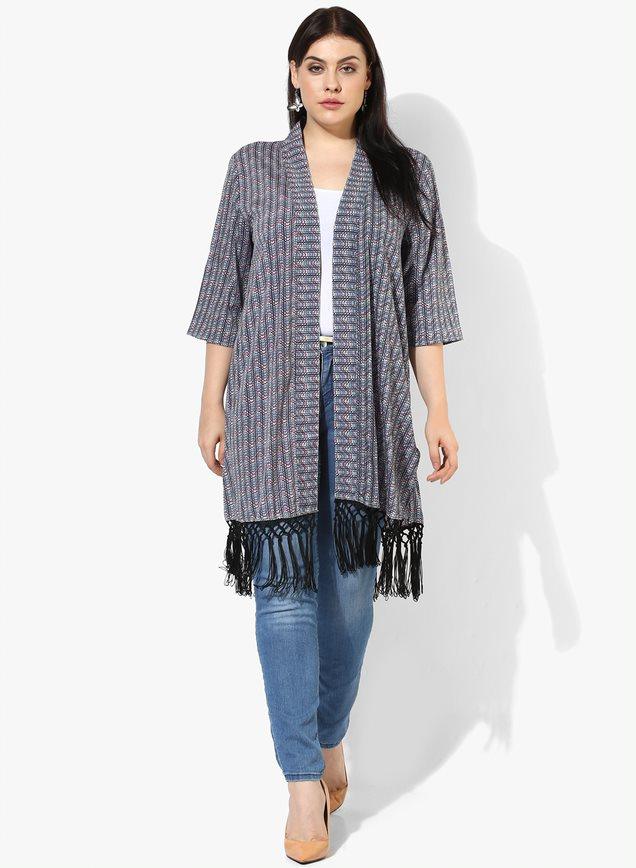 Qurvii Multi Print Duster - Qurvii India