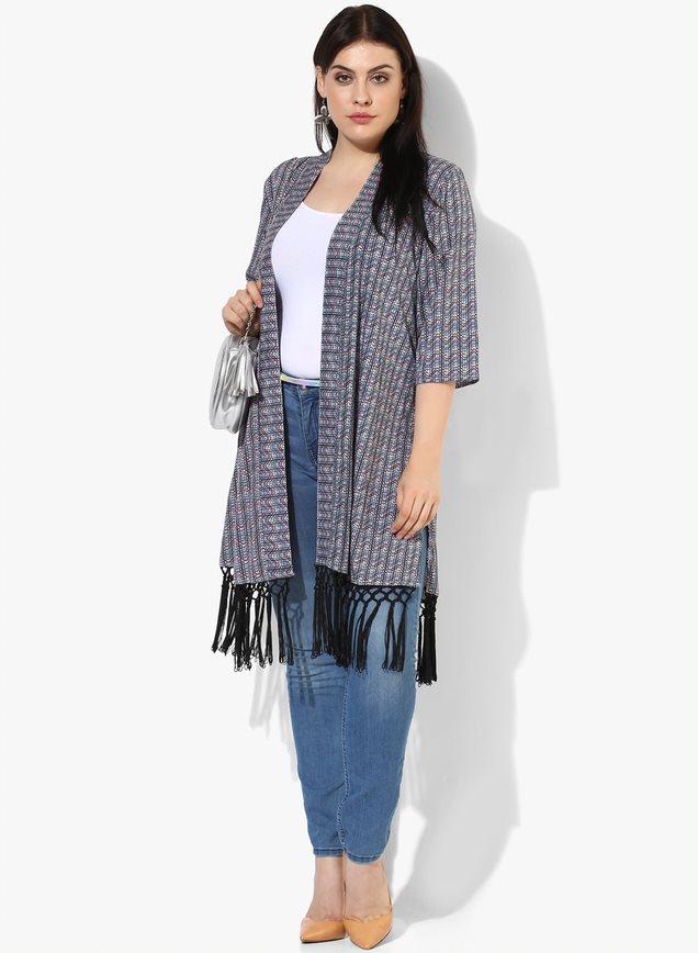 Qurvii Multi Print Duster - Qurvii India