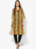 Qurvii Snakeskin Print Duster - Qurvii India