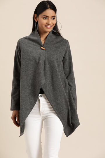 fleece shrug