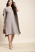 Qurvii Grey Color Kaftan - Qurvii India