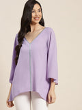 Qurvii Lavender top - Qurvii India