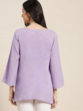 Qurvii Lavender top - Qurvii India