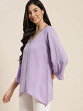 Qurvii Lavender top - Qurvii India