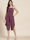 Qurvii Lilac Jumpsuit - Qurvii India