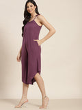 Qurvii Lilac Jumpsuit - Qurvii India