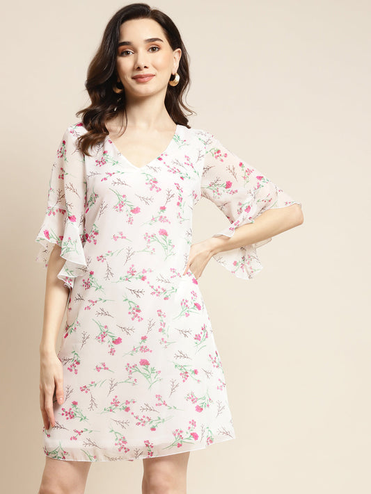 floral aline dress