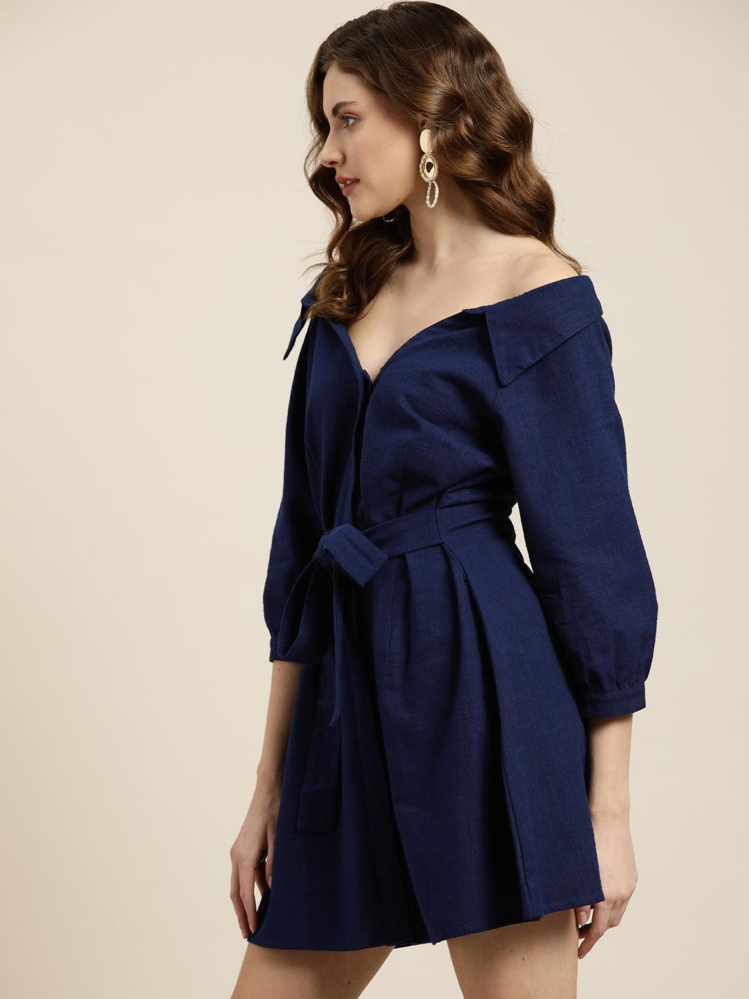 Qurvii Shirt Dress - Qurvii India