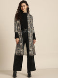 snake printed shrug