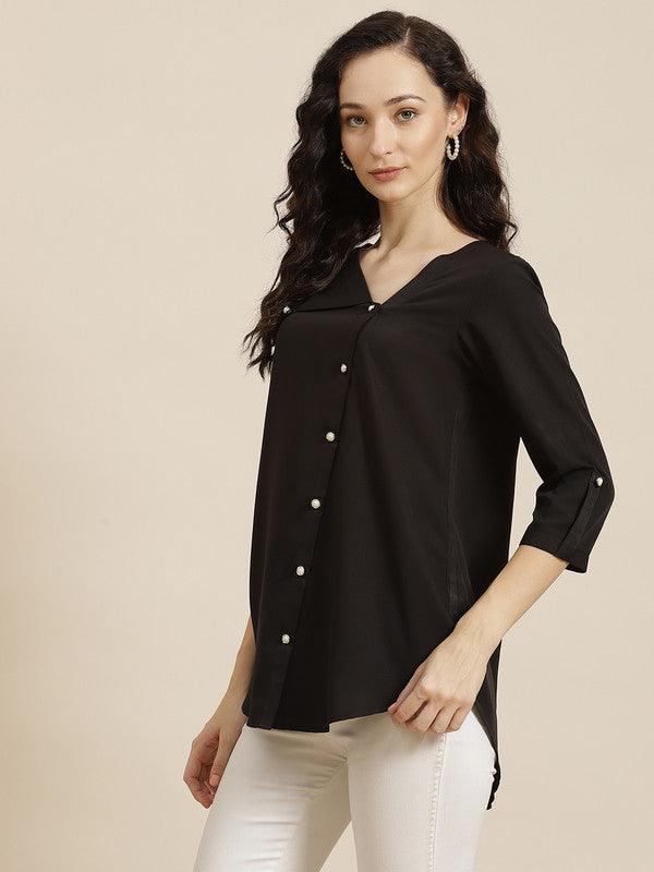 Black Flap Shirt